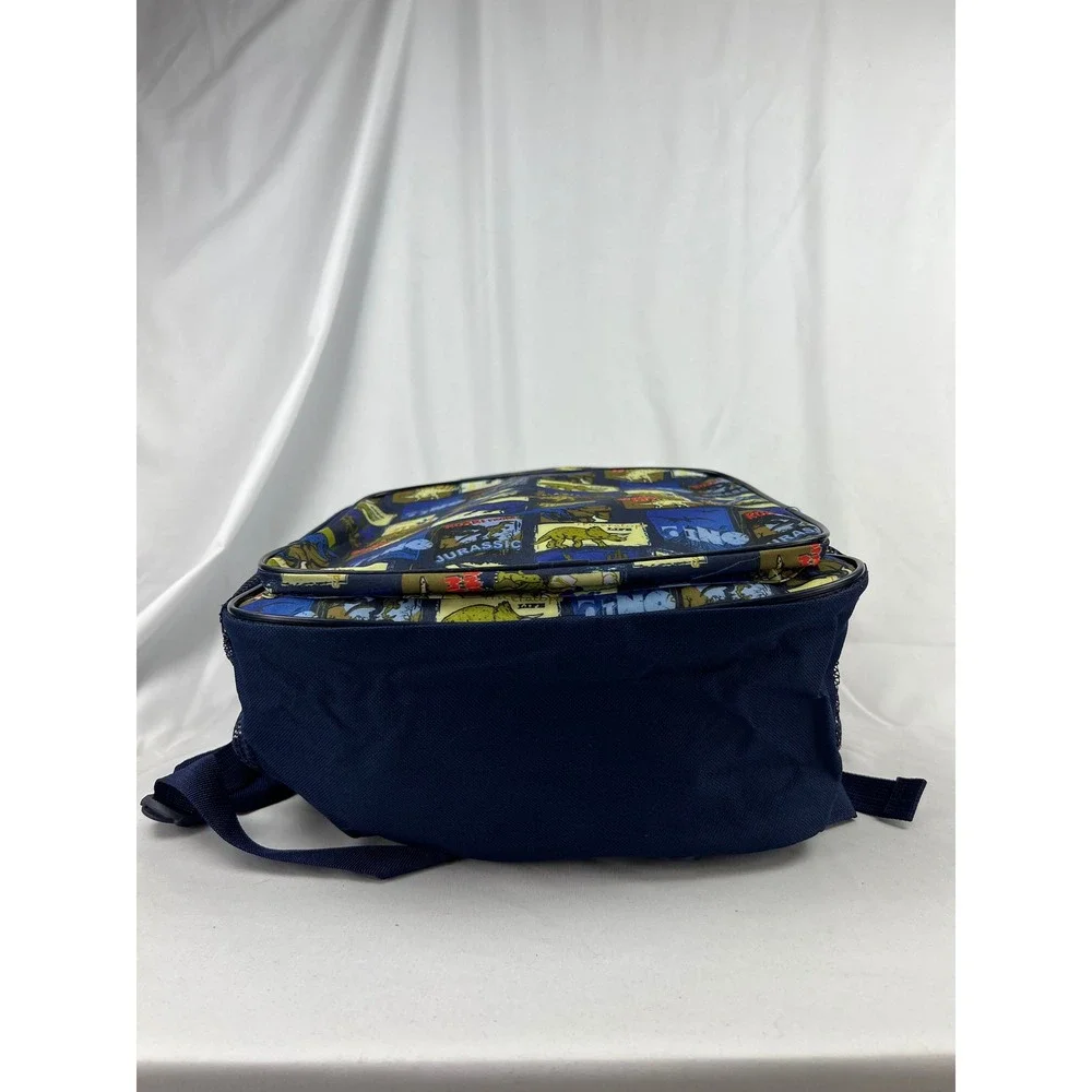 Wonder Nation Backpack Kids One Size Greetings From Jurassic Navy Dinosaur NWT